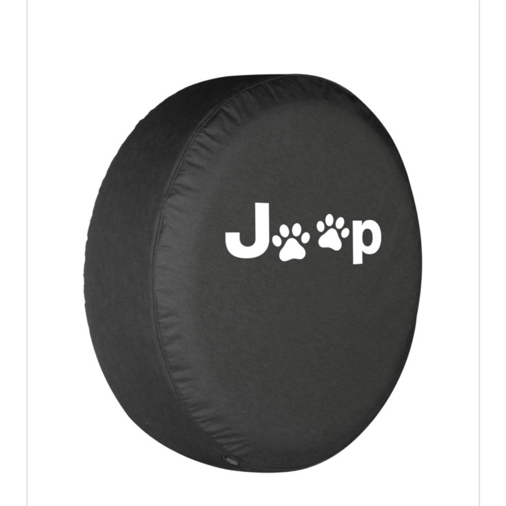 Spare tire cover Jeep paw print